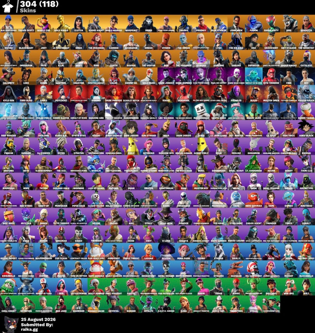 0G Fortnite Account
